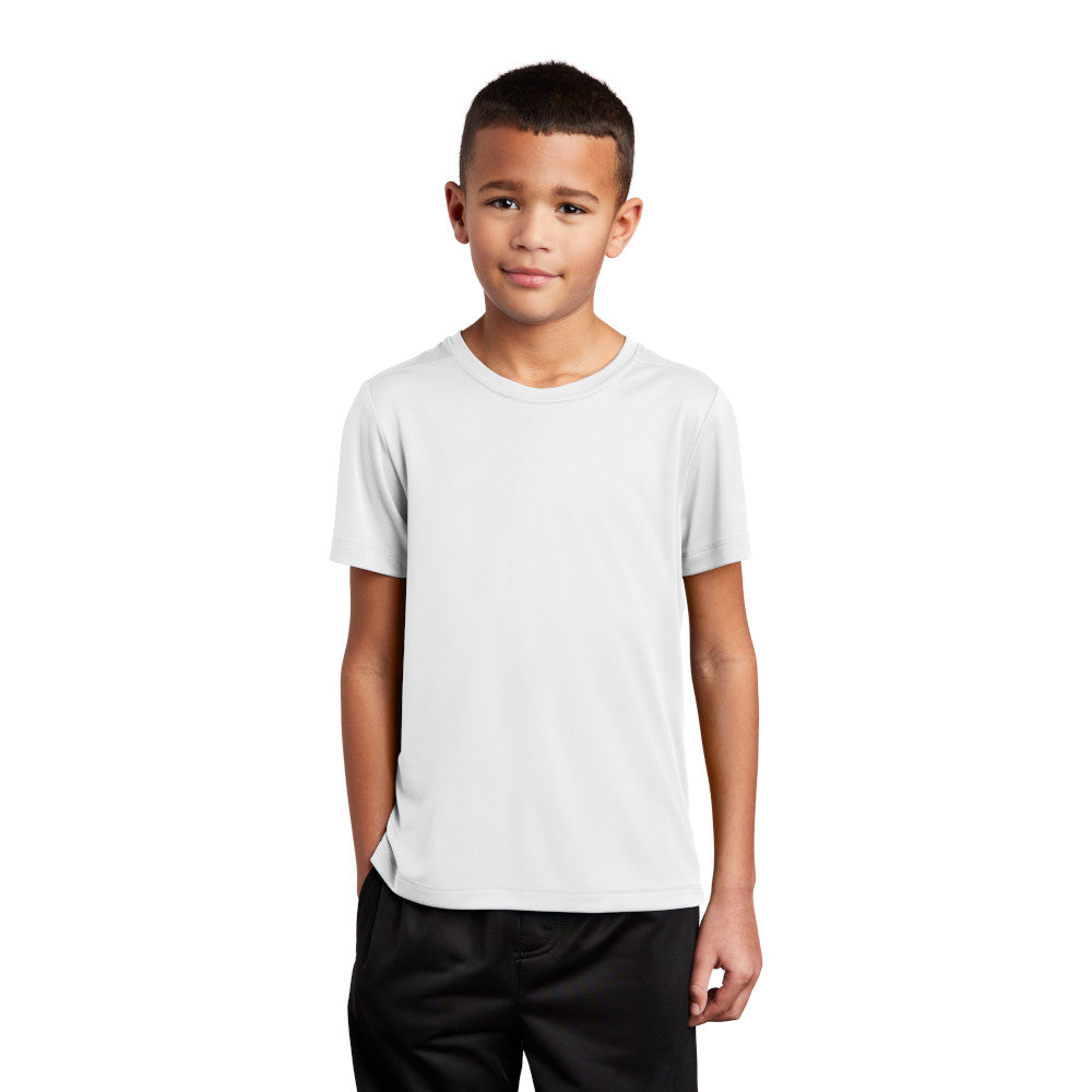 Sport-Tek Youth Posi-UV Pro Tee Decorated - Yellow (PMS 127C)