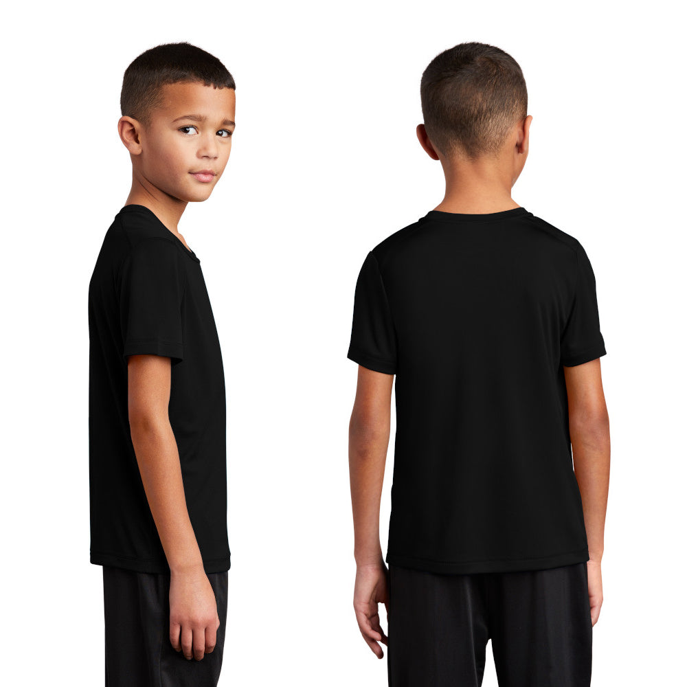 Sport-Tek Youth Posi-UV Pro Tee Decorated - Bright Seafoam Green (PMS 338C)