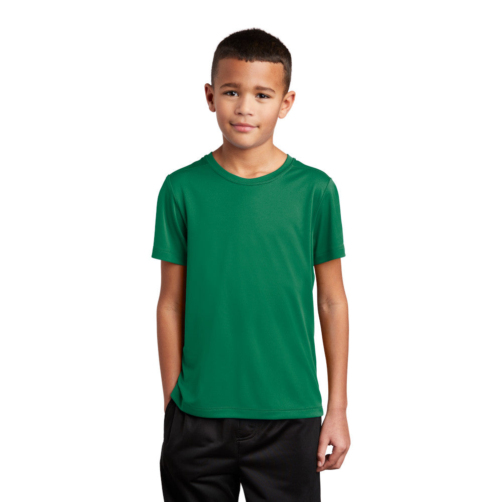 Sport-Tek Youth Posi-UV Pro Tee Decorated - Light Blue (PMS 644C)