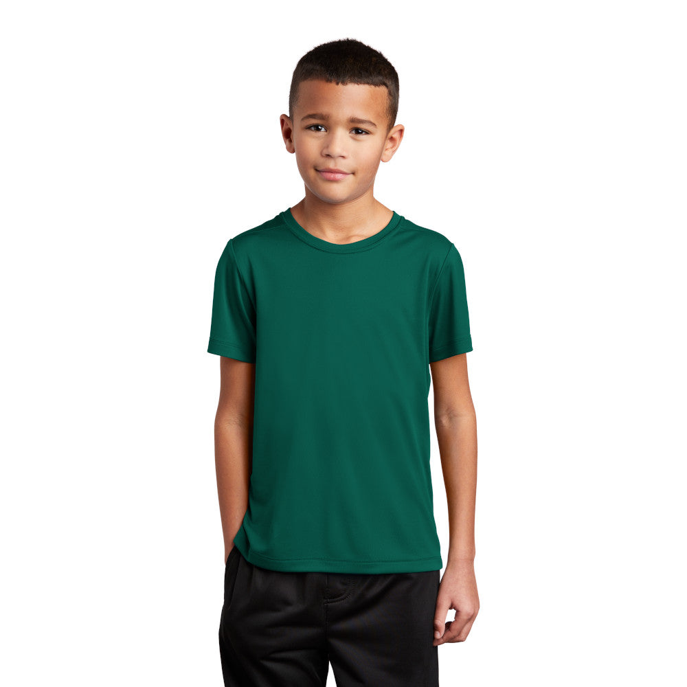 Sport-Tek Youth Posi-UV Pro Tee Decorated - Sapphire Blue (PMS 7461C)