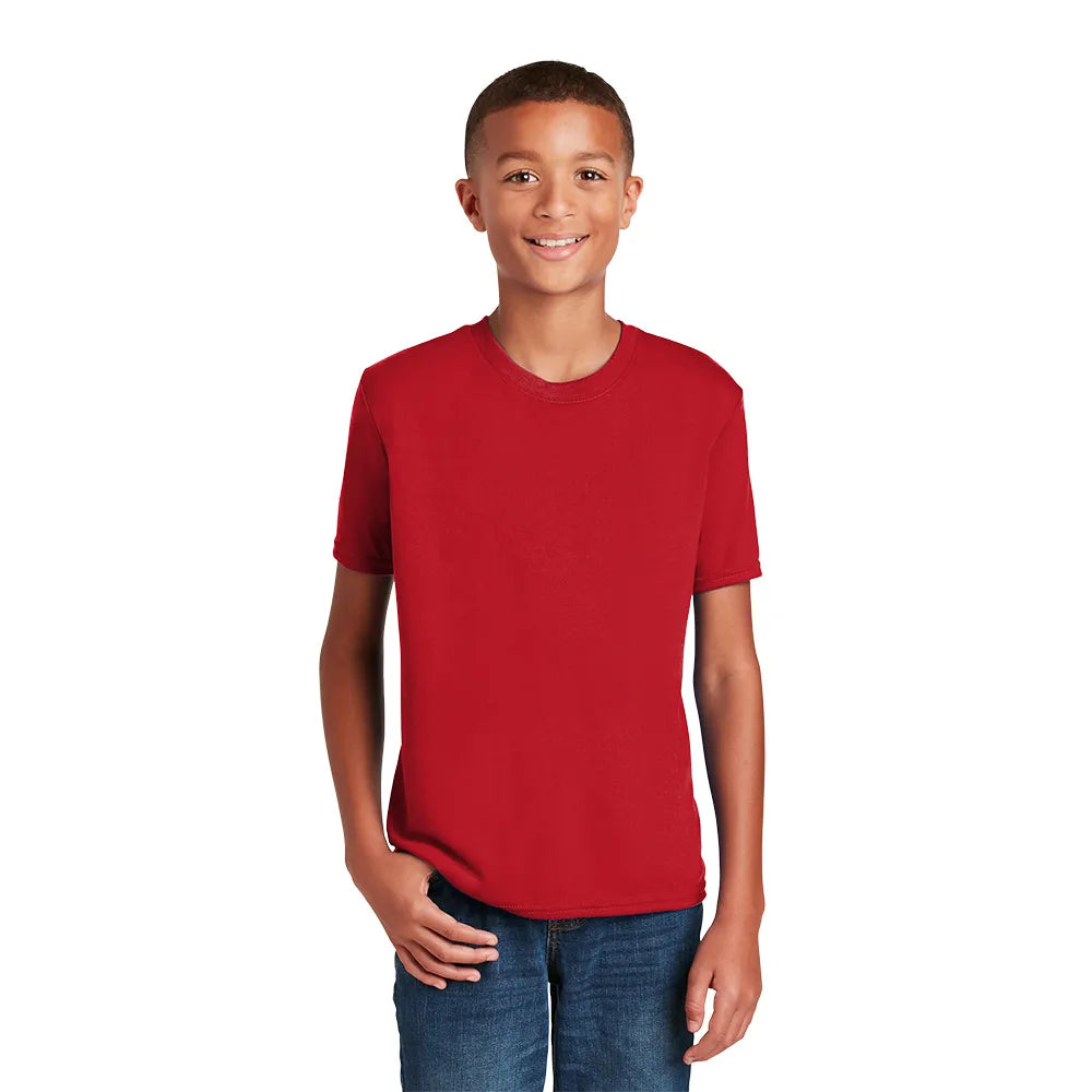 Gildan Youth Gildan Performance T-Shirt Decorated - Red (PMS 199C)