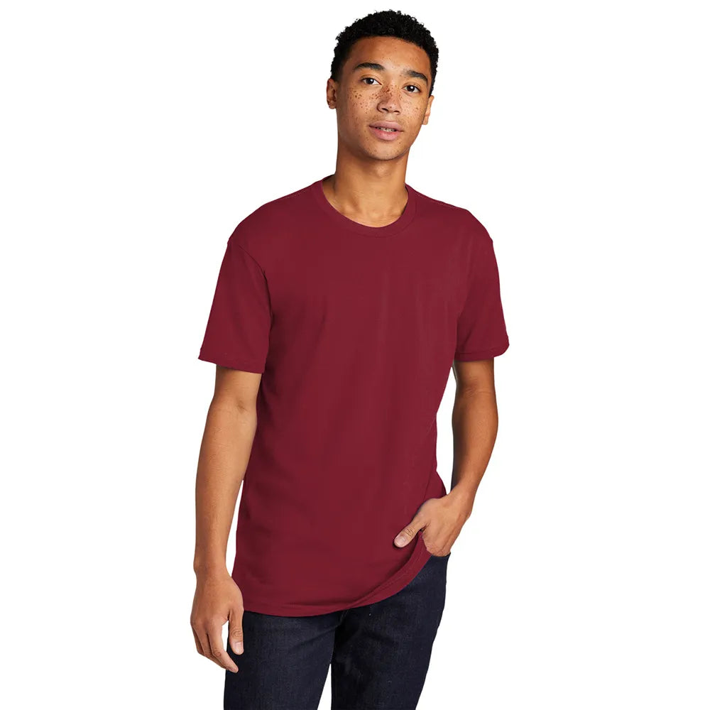 Next Level Apparel Unisex Cotton Tee Decorated - Cardinal Red