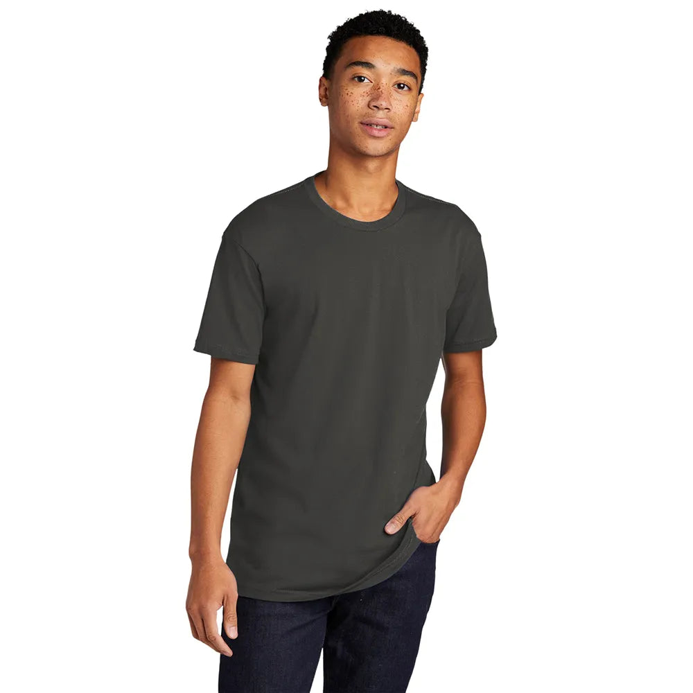 Next Level Apparel Unisex Cotton Tee Decorated - Heather Gray