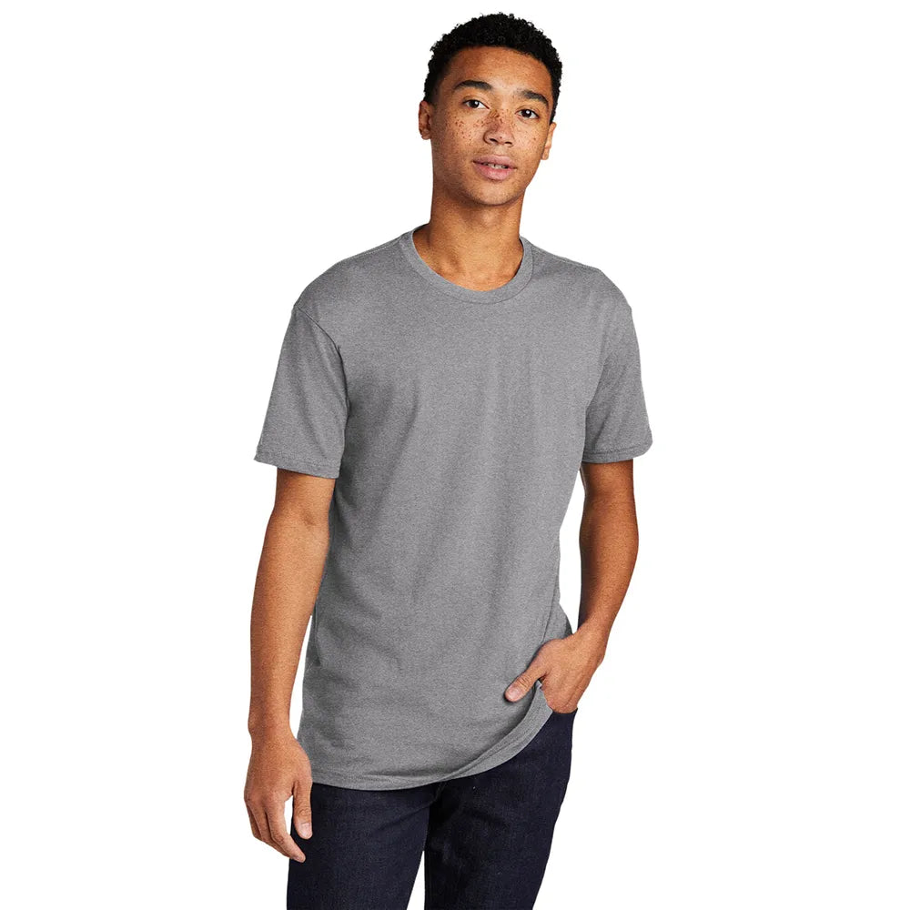Next Level Apparel Unisex Cotton Tee Decorated - Heavy Grey Metal