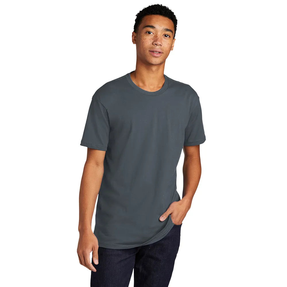 Next Level Apparel Unisex Cotton Tee Decorated - Indigo Blue