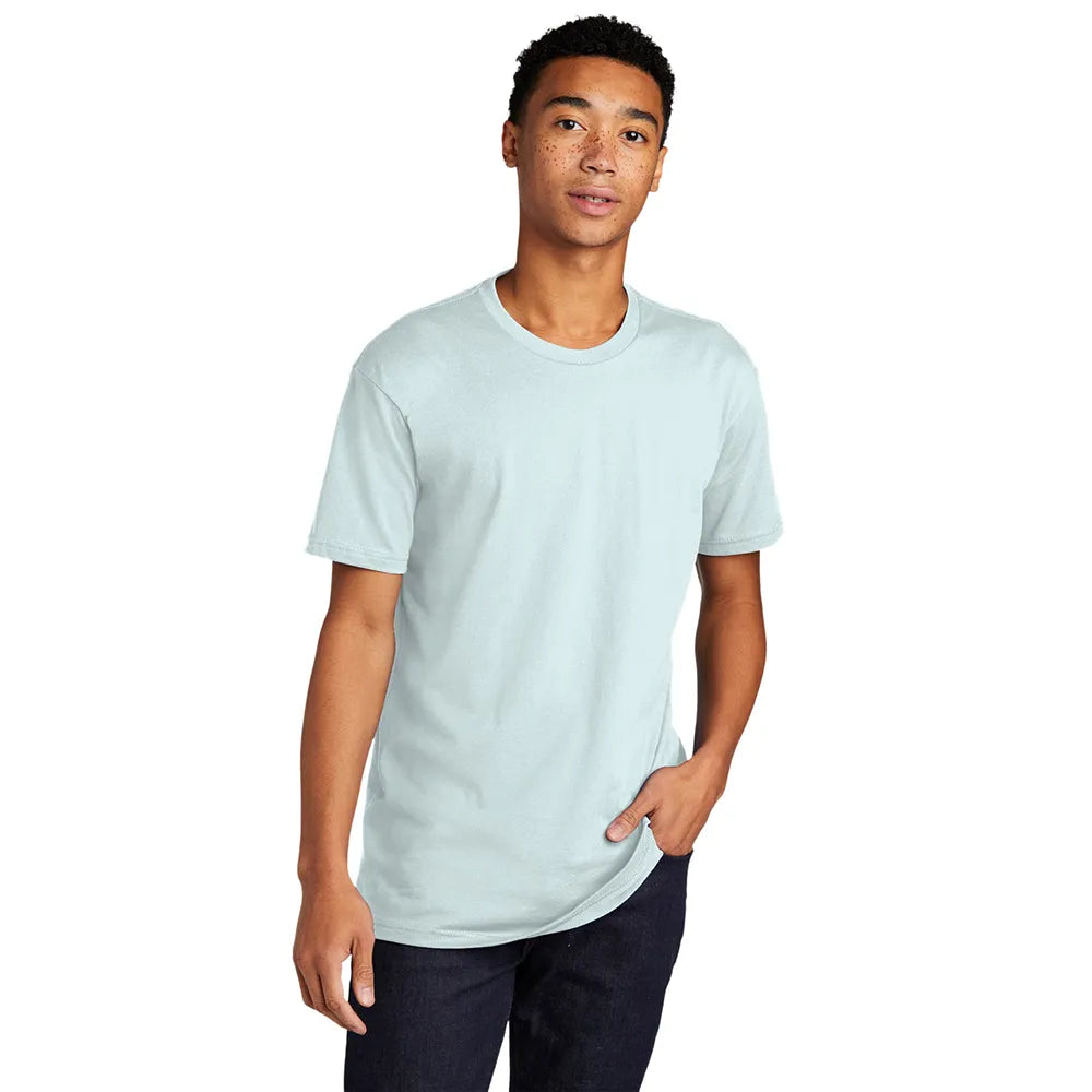 Next Level Apparel Unisex Cotton Tee Decorated - Light Blue
