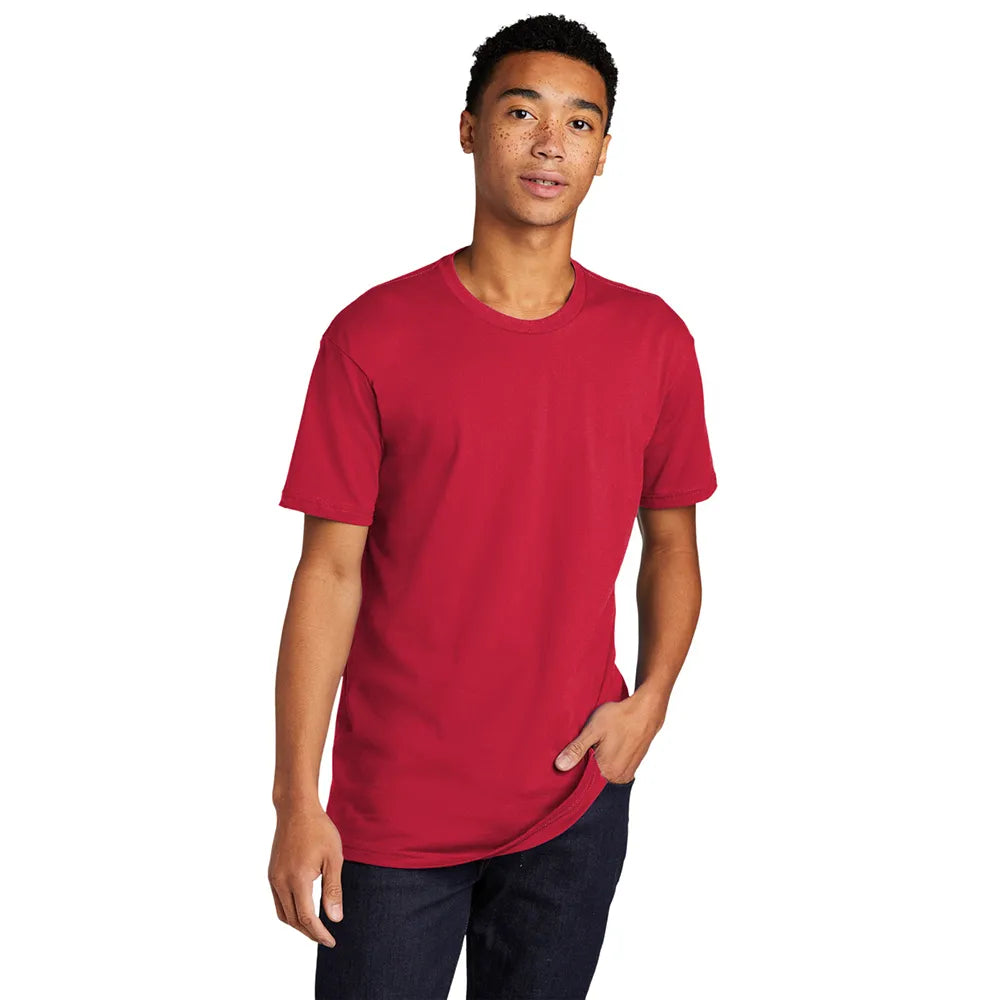 Next Level Apparel Unisex Cotton Tee Decorated - Red