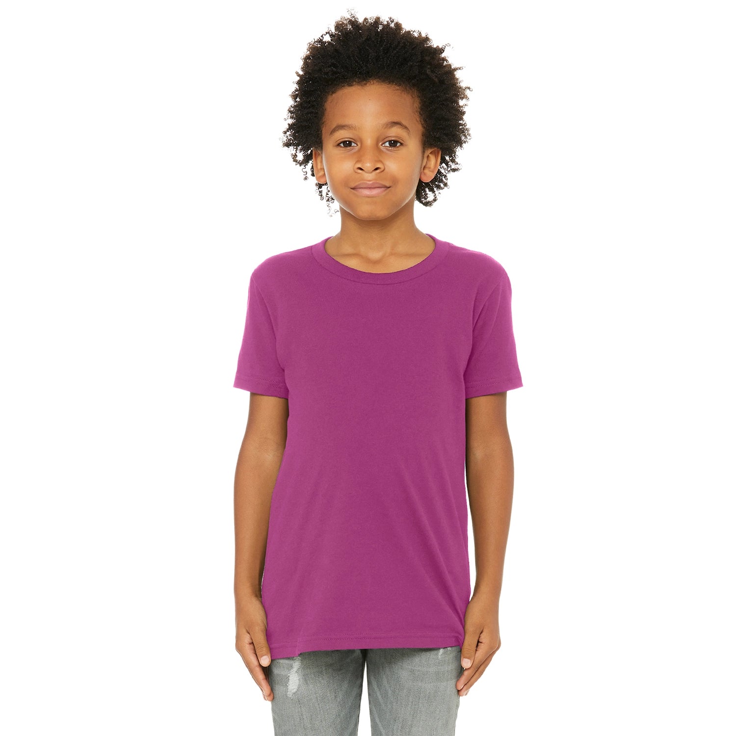 BELLA+CANVAS Decorated Youth Jersey Short Sleeve Tee