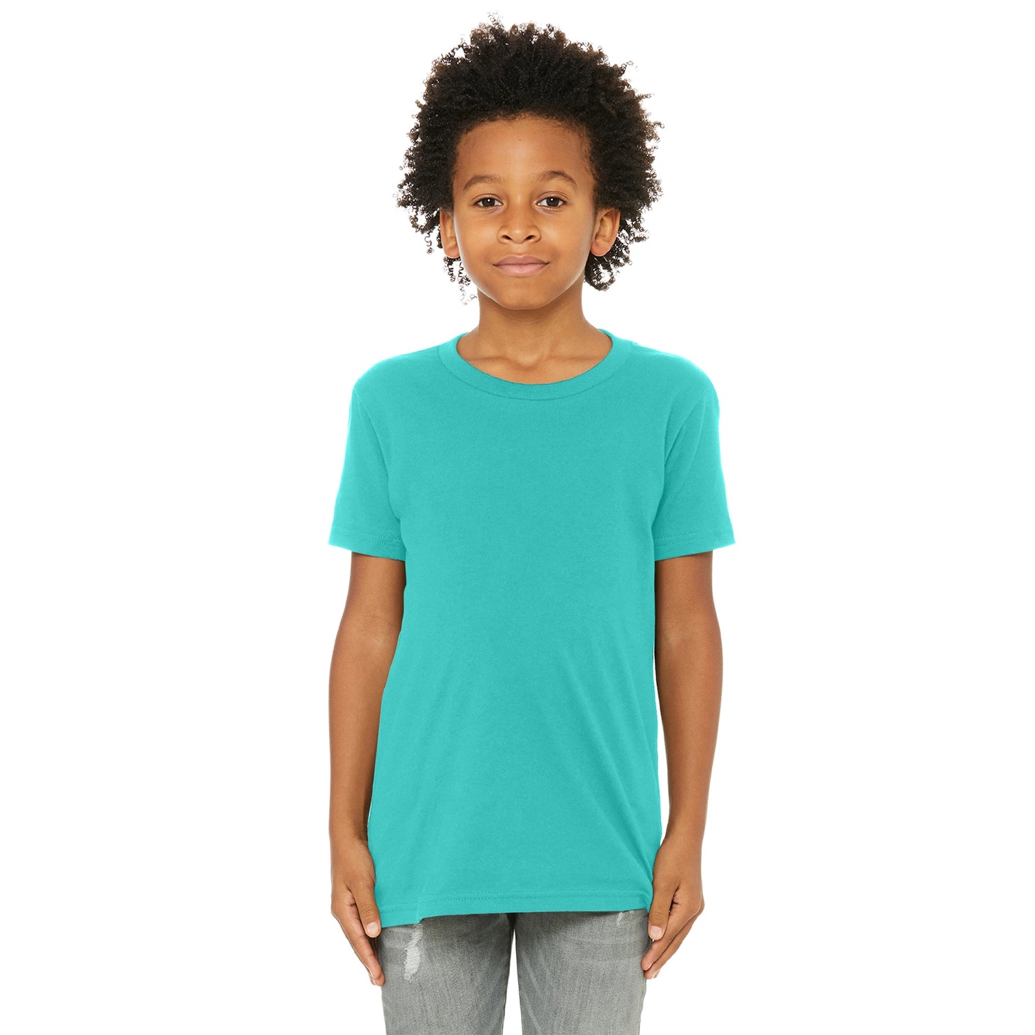 BELLA+CANVAS Decorated Youth Jersey Short Sleeve Tee
