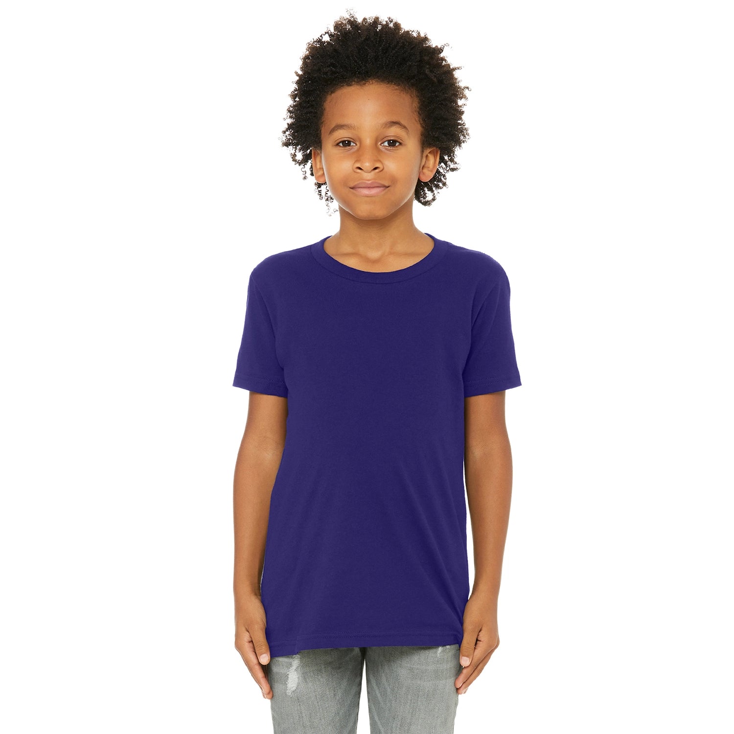 BELLA+CANVAS Decorated Youth Jersey Short Sleeve Tee