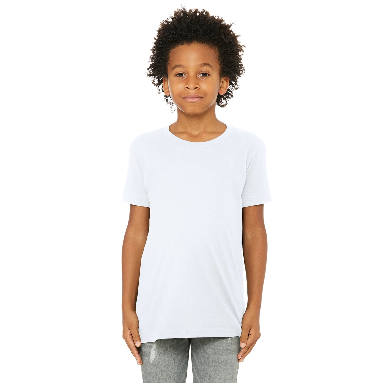 BELLA+CANVAS Decorated Youth Jersey Short Sleeve Tee