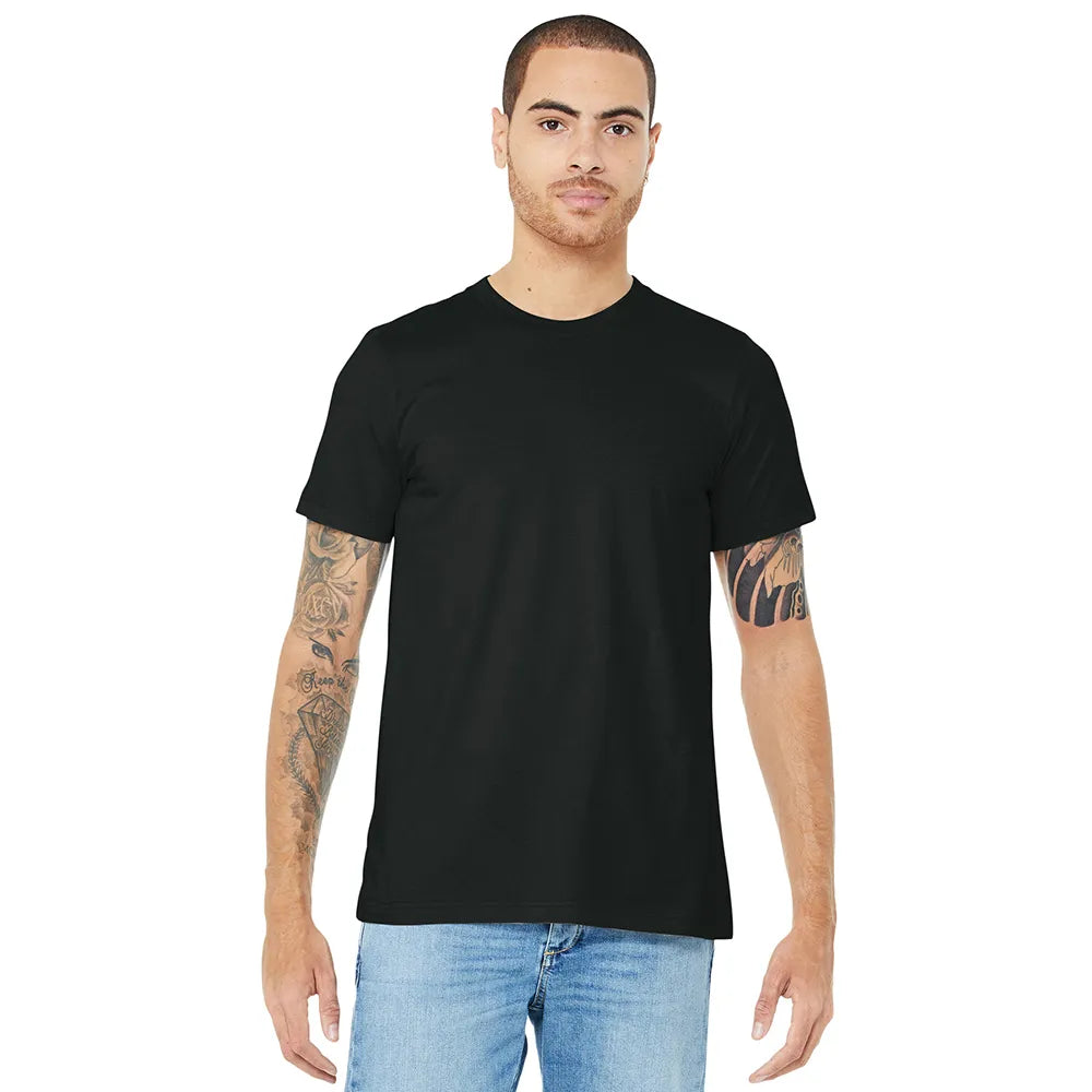BELLA+CANVAS Unisex Jersey Short Sleeve Tee Decorated - Vintage Black