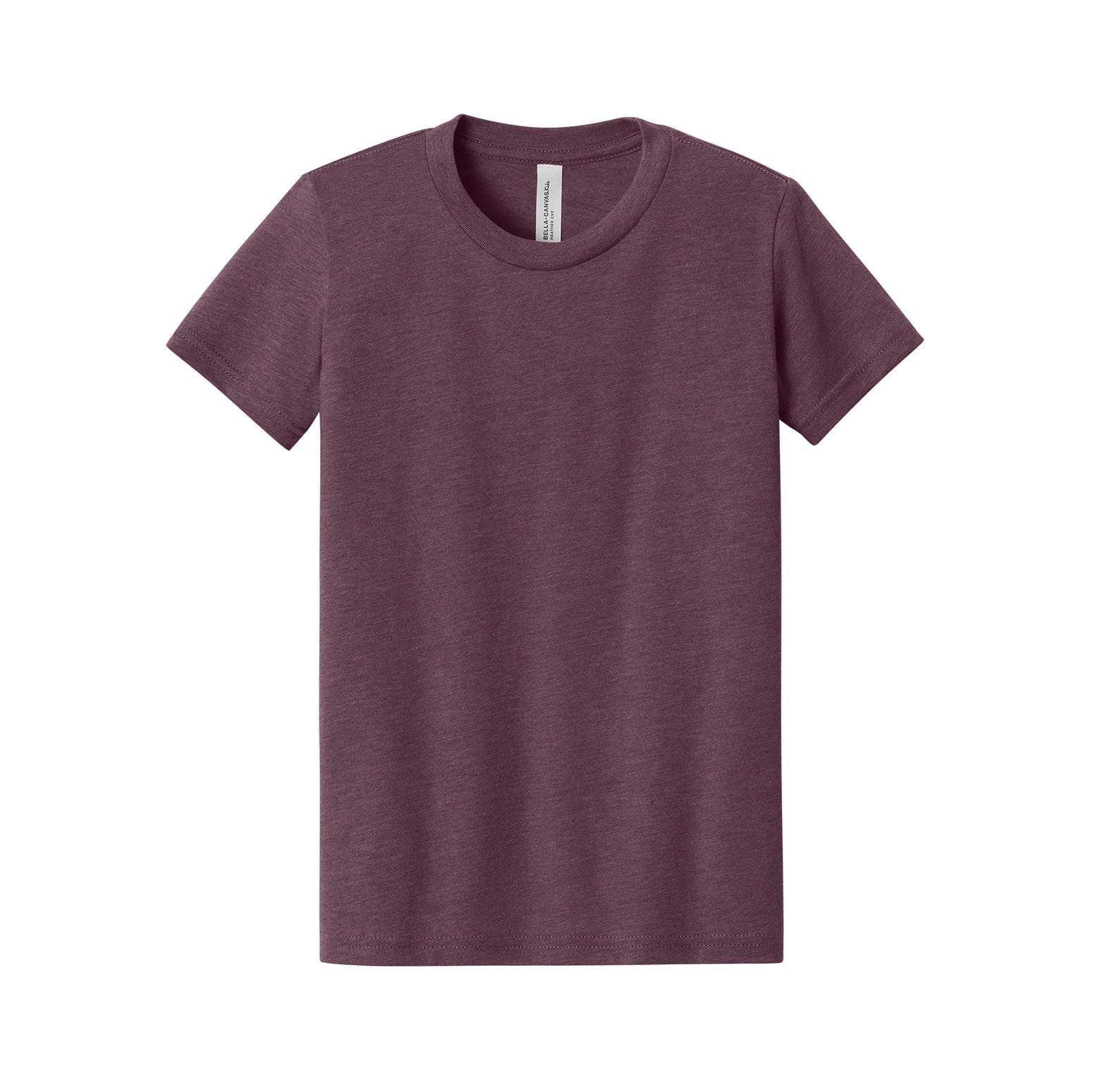 BELLA+CANVAS Decorated Youth Heather CVC Tee
