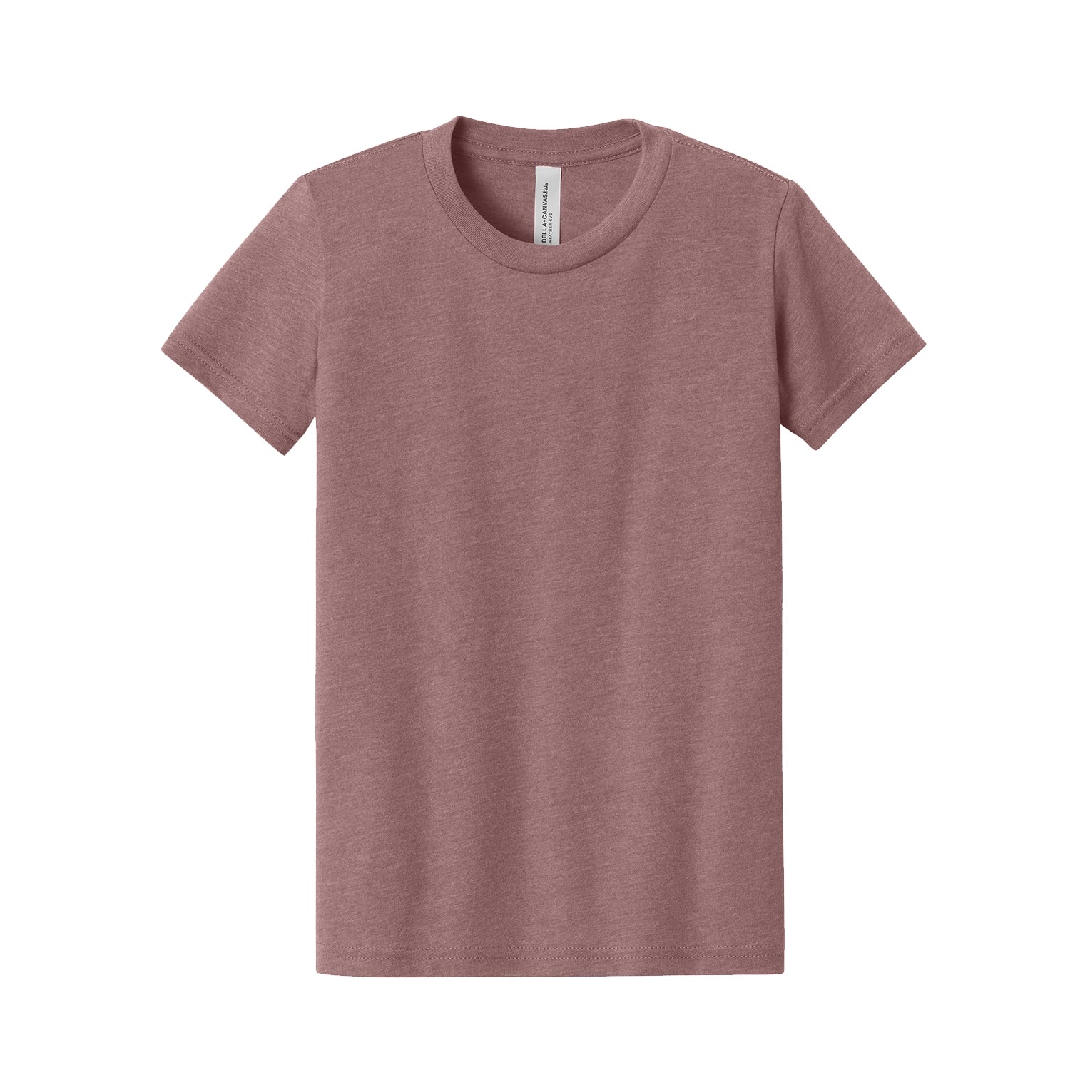 BELLA+CANVAS Decorated Youth Heather CVC Tee