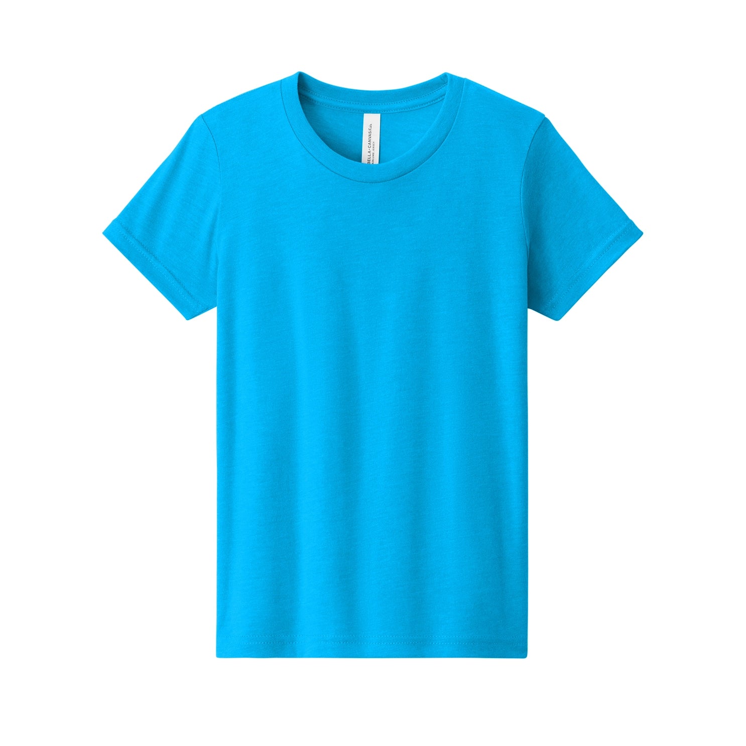 BELLA+CANVAS Decorated Youth Heather CVC Tee