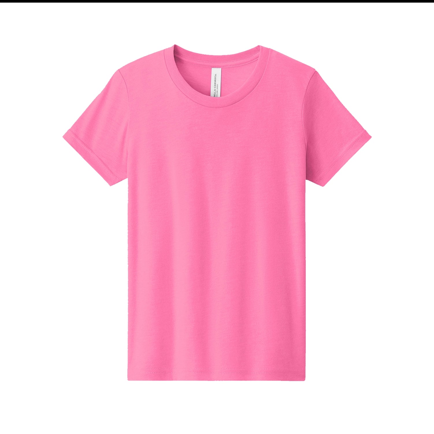 BELLA+CANVAS Decorated Youth Heather CVC Tee