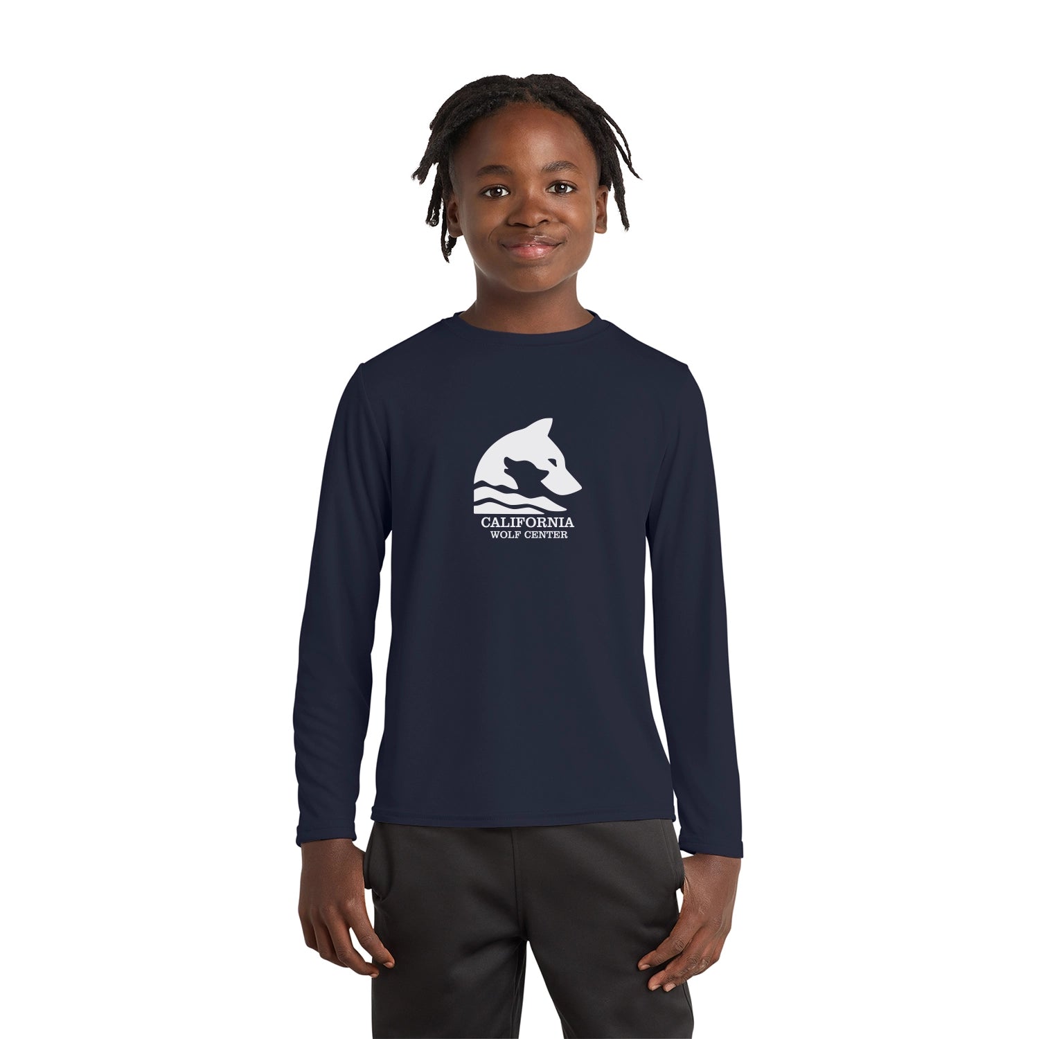 Port & Co Decorated Youth Long Sleeve Performance Tee