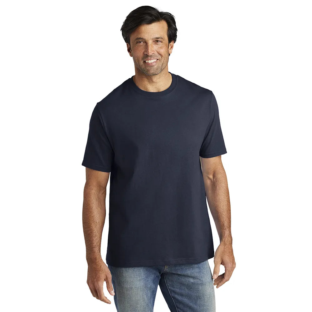 Volunteer Knitwear All-American Tee Decorated - Strong Navy Blue