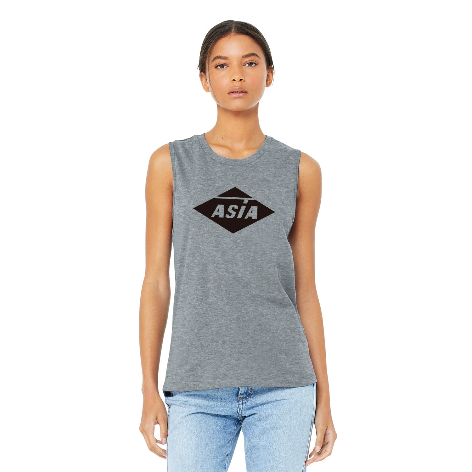 BELLA+CANVAS Decorated Women’s Jersey Muscle Tank
