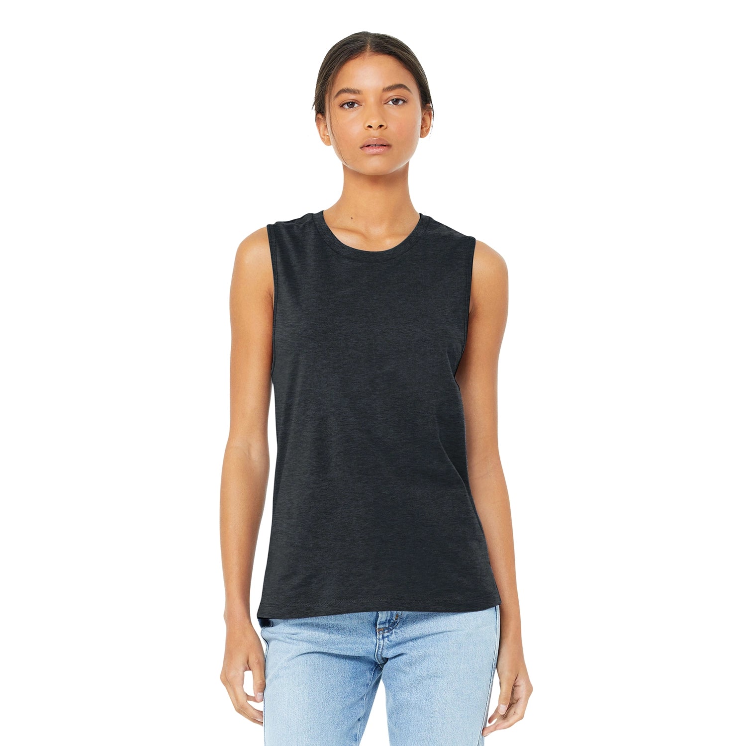 BELLA+CANVAS Decorated Women’s Jersey Muscle Tank
