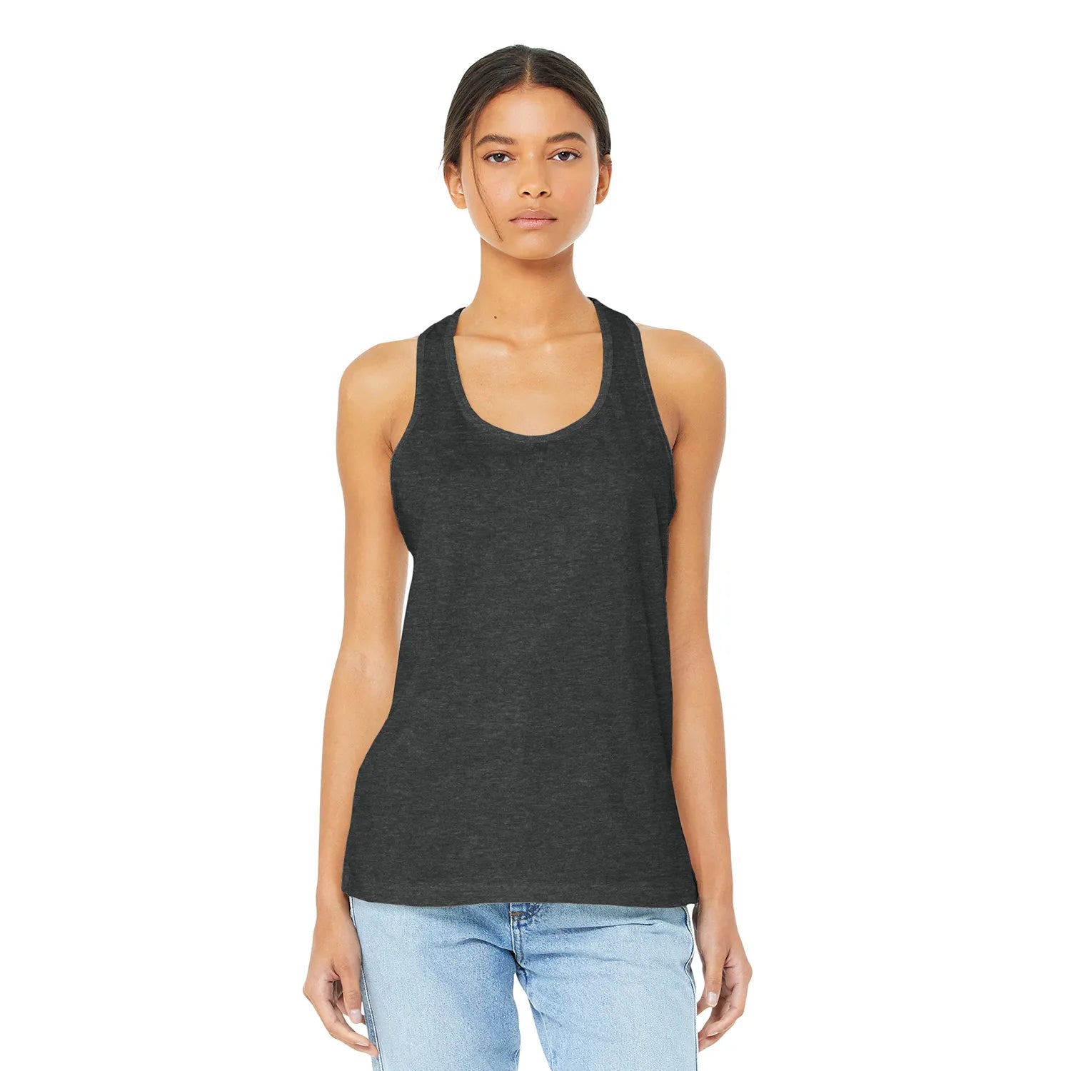 BELLA+CANVAS Decorated Women’s Jersey Racerback Tank