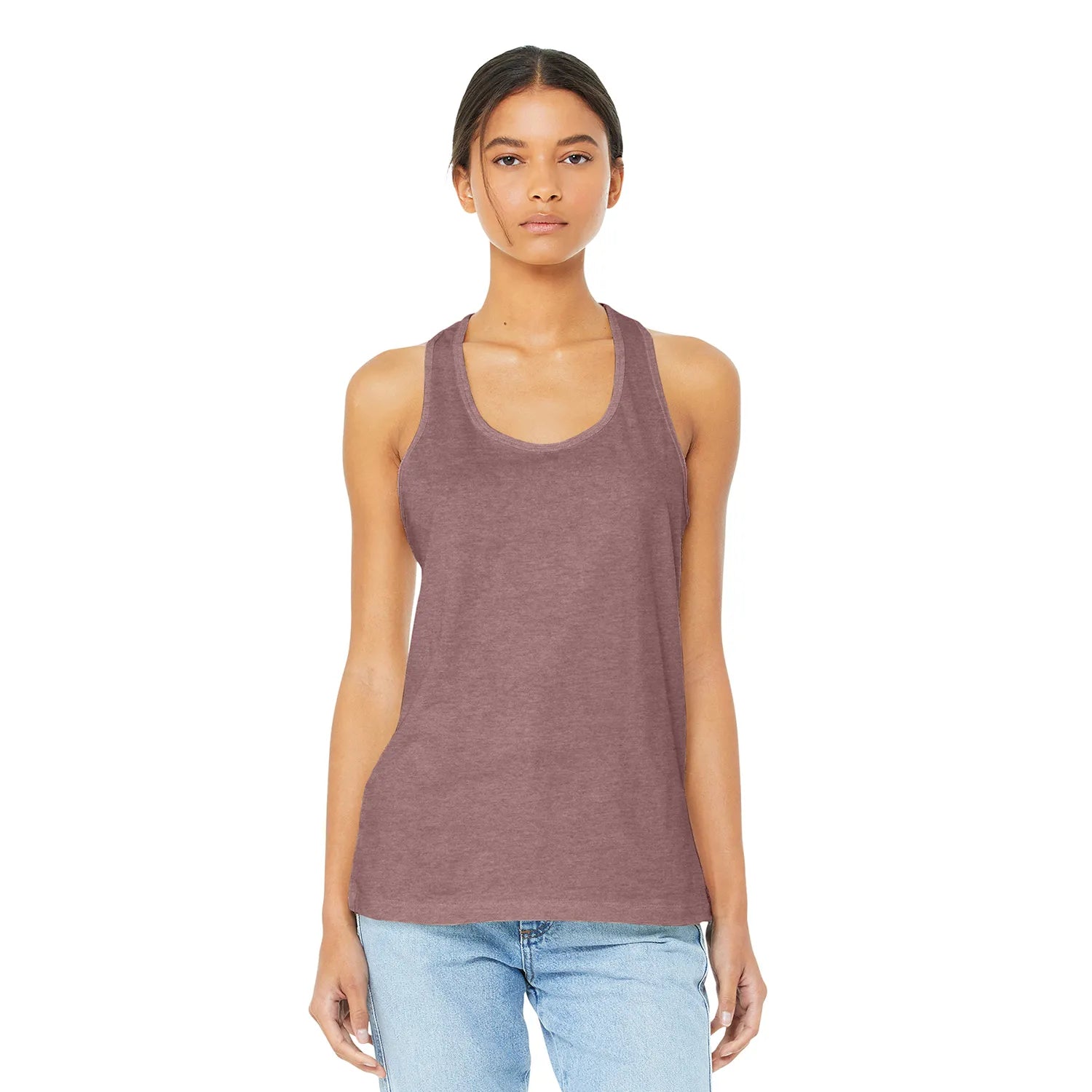 BELLA+CANVAS Decorated Women’s Jersey Racerback Tank