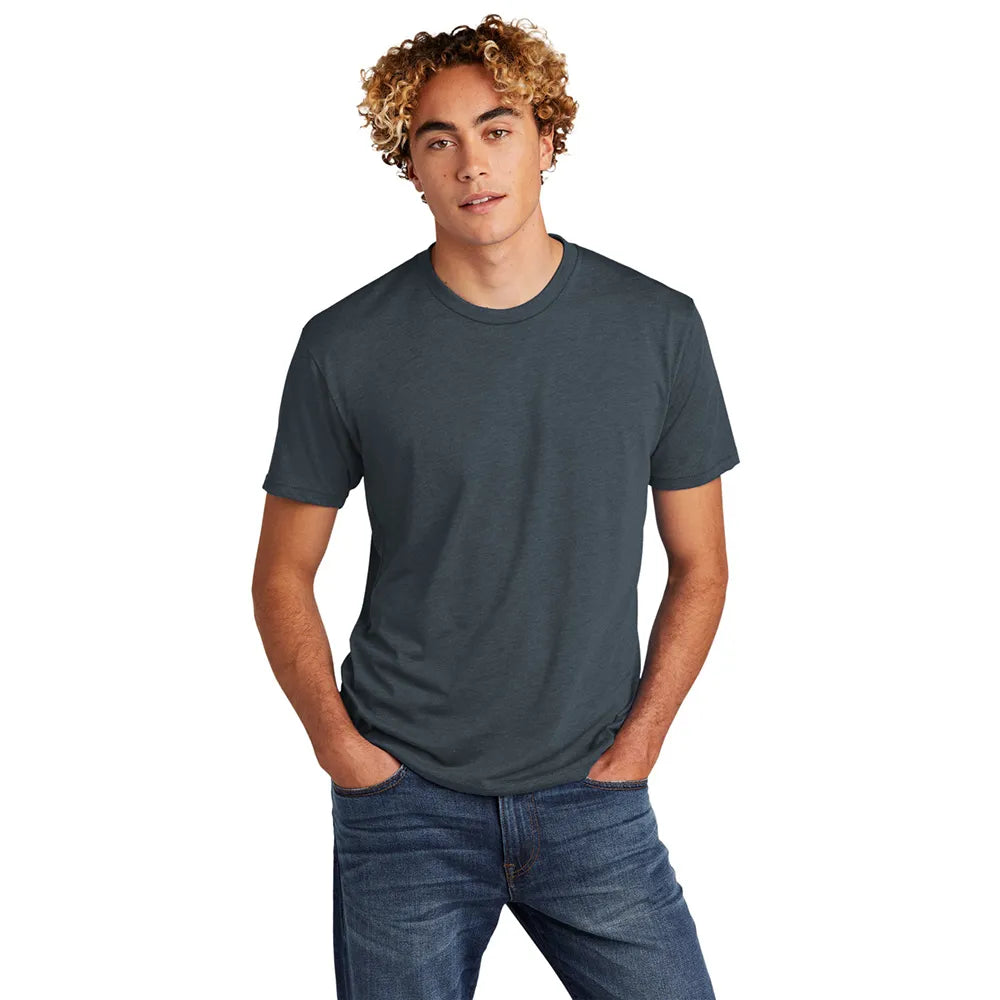 Next Level Apparel Unisex Tri-Blend Tee Decorated - Indigo Blue