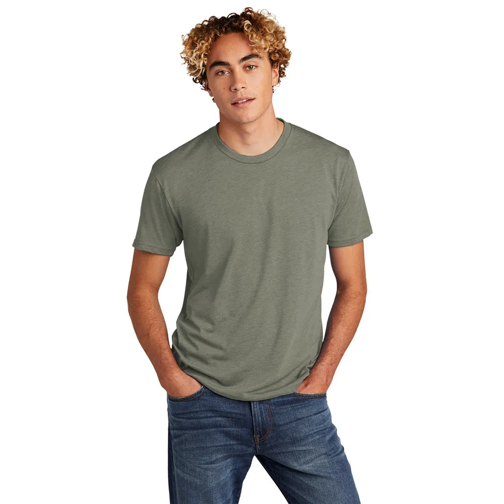 Next Level Apparel Unisex Tri-Blend Tee Decorated - Stonewash Denim Blue