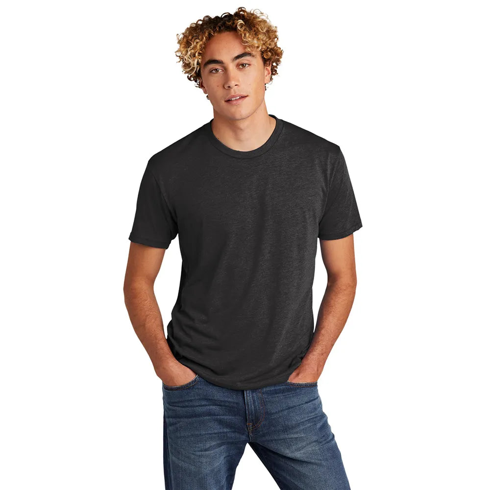 Next Level Apparel Unisex Tri-Blend Tee Decorated - Tahiti Blue