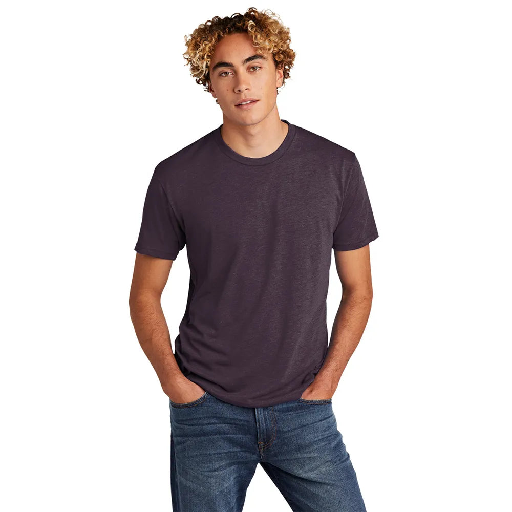 Next Level Apparel Unisex Tri-Blend Tee Decorated - Vintage Heavy Grey Metal