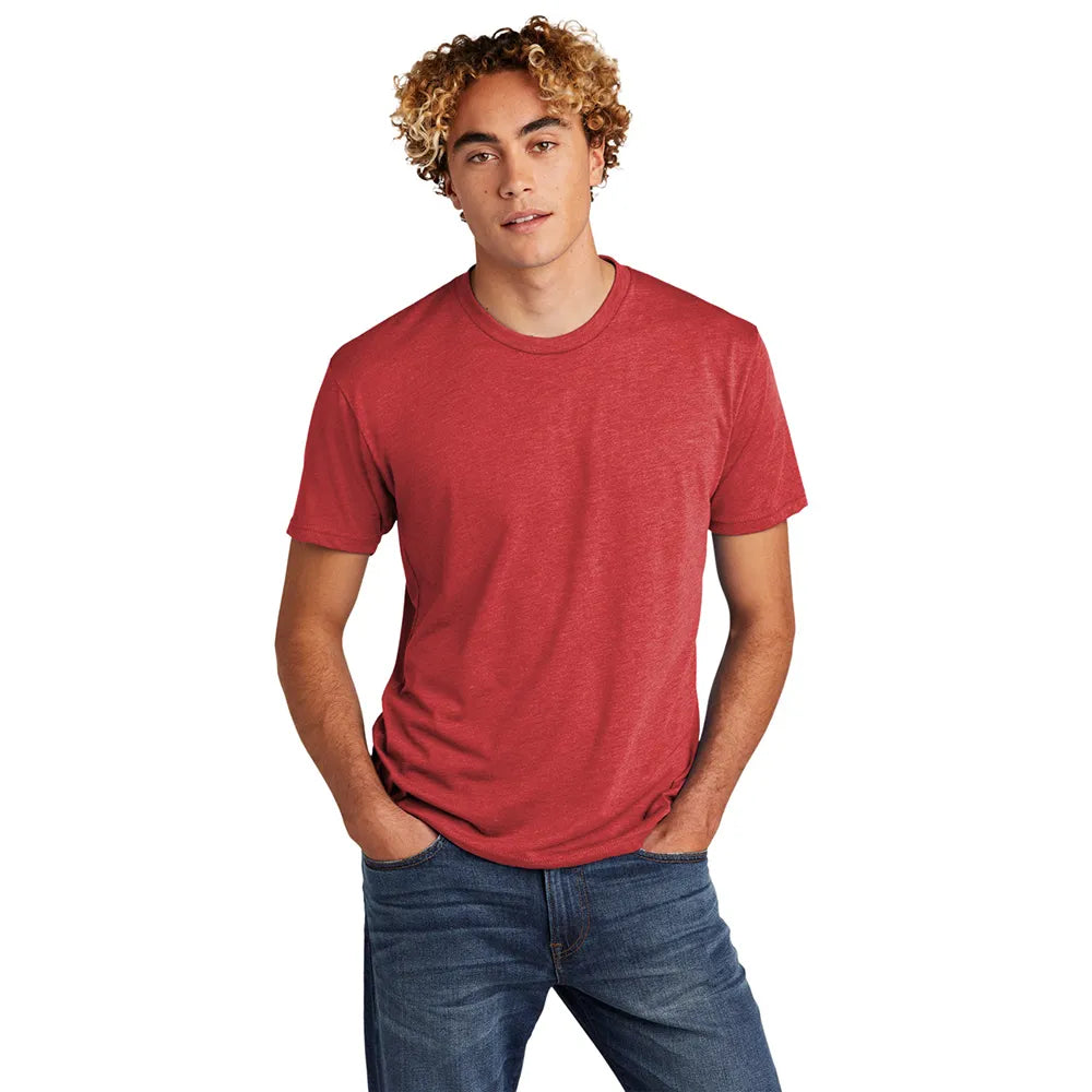 Next Level Apparel Unisex Tri-Blend Tee Decorated - Vintage Navy Blue