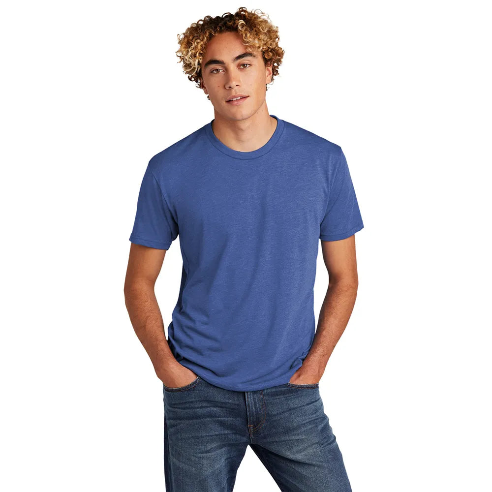 Next Level Apparel Unisex Tri-Blend Tee Decorated - Vintage Purple