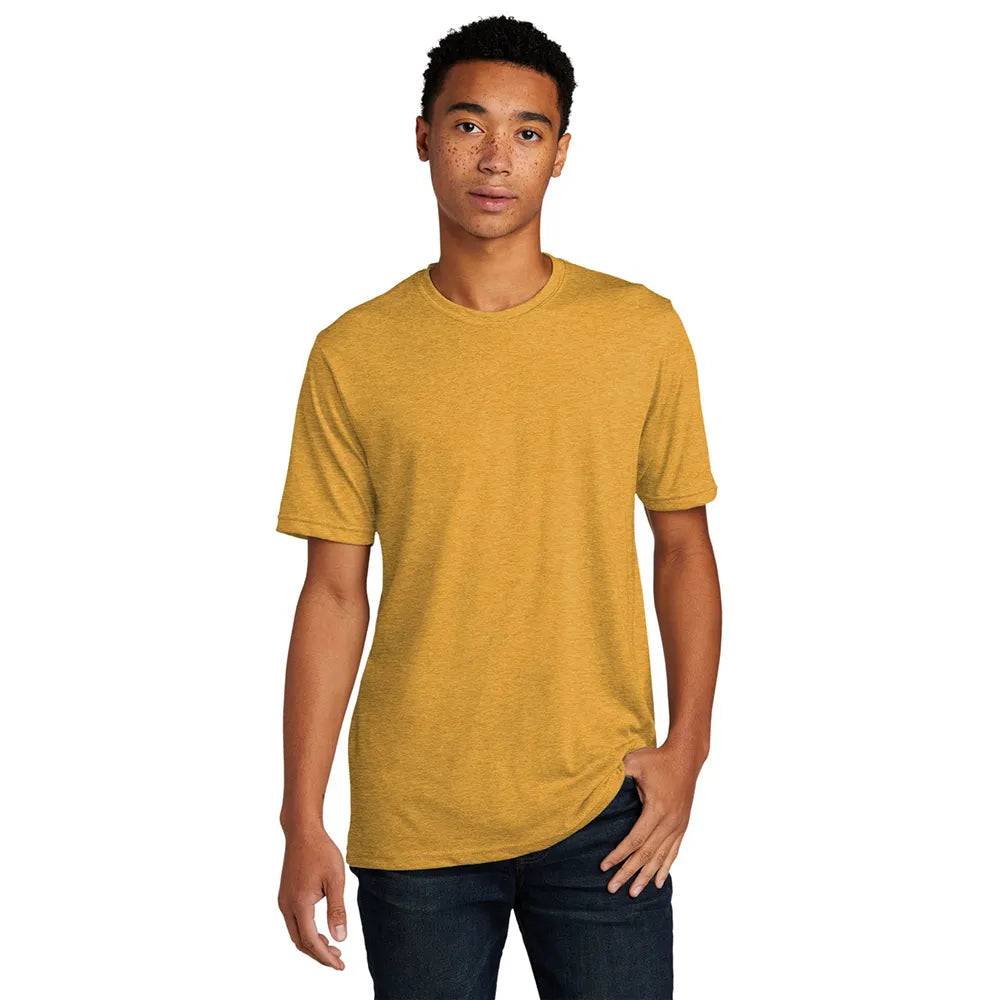 Next Level Apparel Unisex Poly/Cotton Tee Decorated - Antique Gold