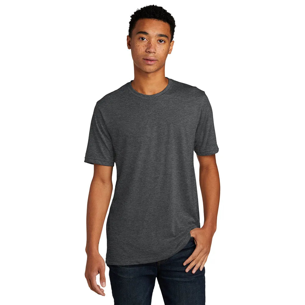 Next Level Apparel Unisex Poly/Cotton Tee Decorated - Charcoal Grey
