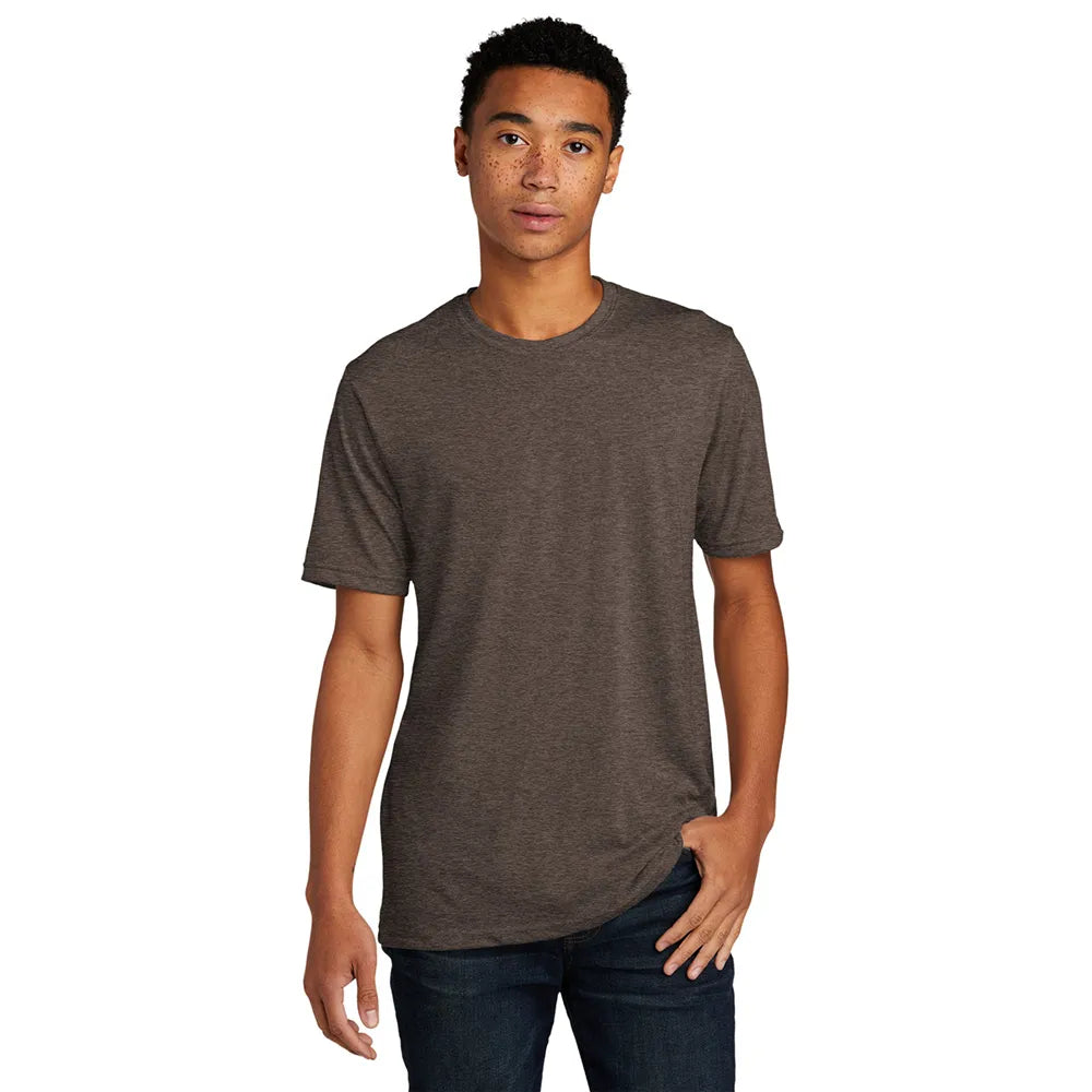 Next Level Apparel Unisex Poly/Cotton Tee Decorated - Espresso Brown