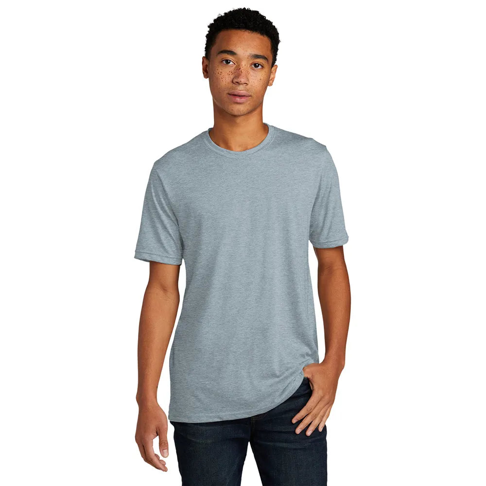 Next Level Apparel Unisex Poly/Cotton Tee Decorated - Smoked Paprika Red