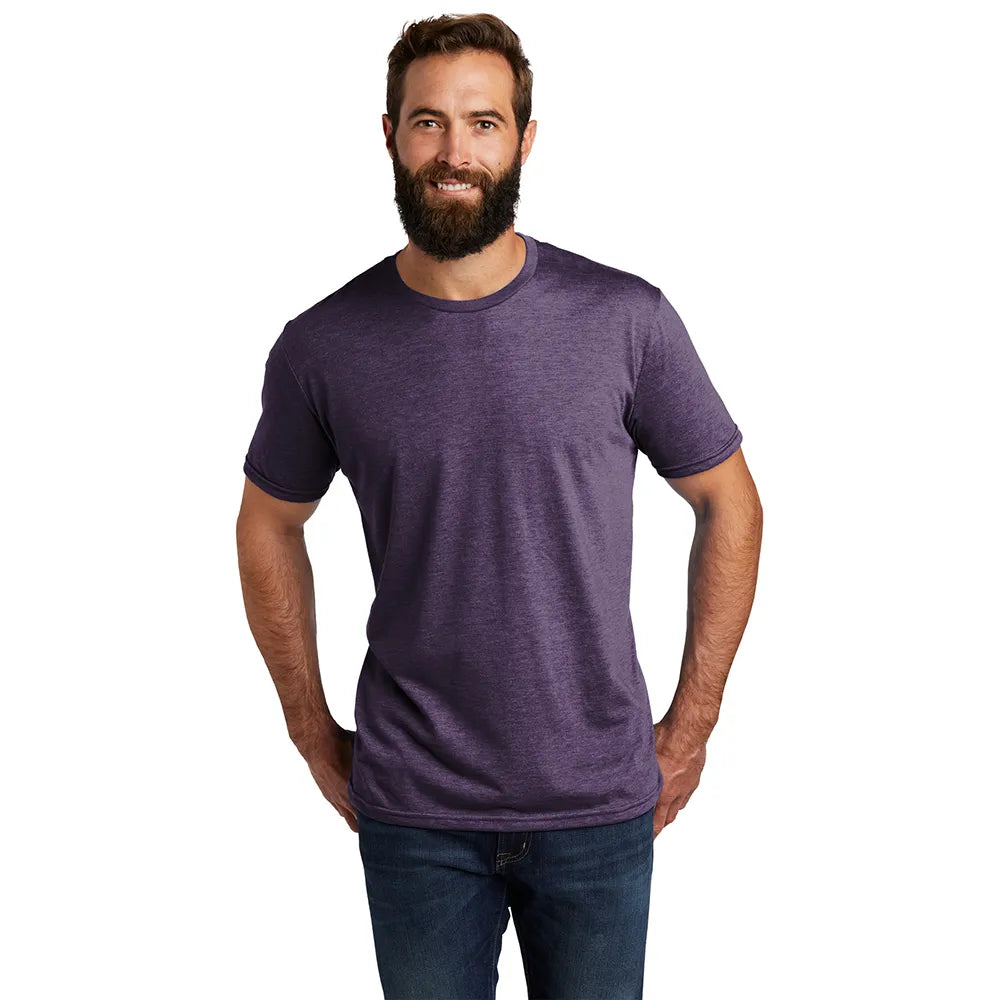 Allmade Unisex Tri-Blend Tee Decorated - Orange You Fancy