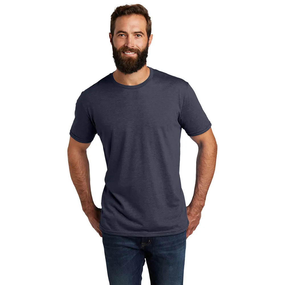 Allmade Unisex Tri-Blend Tee Decorated - Terrain Grey