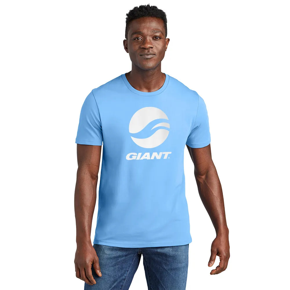 Allmade Unisex Organic Cotton Tee Decorated - Arctic Blue