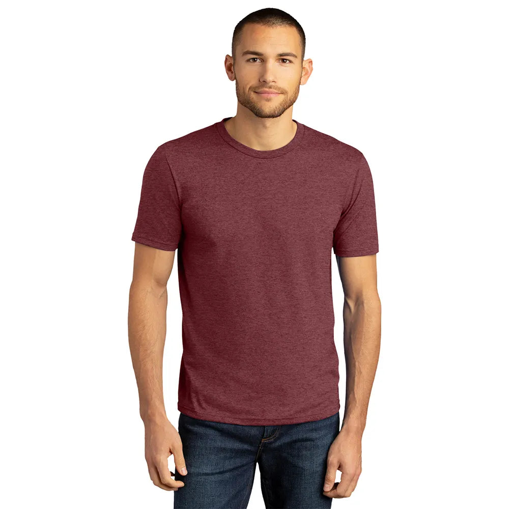 District Perfect Tri DTG Tee Decorated - Navy Blue Frost