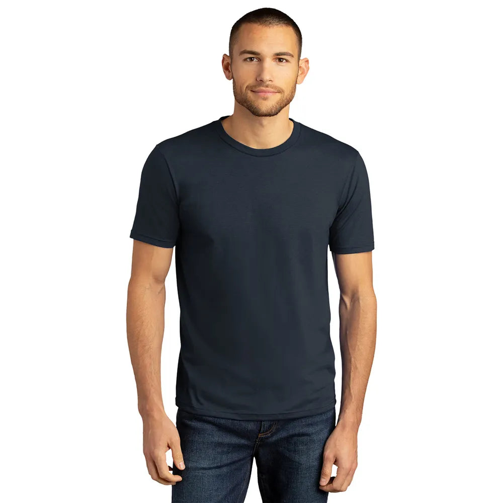 District Perfect Tri DTG Tee Decorated - Purple Frost