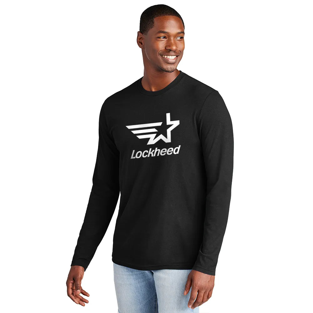 District Very Important Tee Long Sleeve Decorated - Black