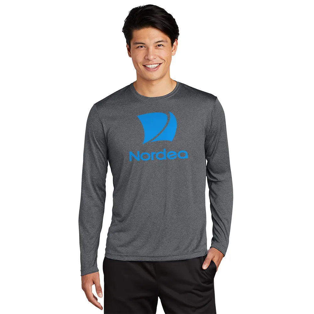 Sport-Tek Long Sleeve Heather Contender Tee Decorated