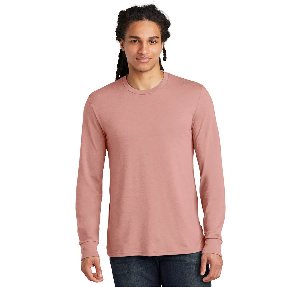 District Perfect Tri Long Sleeve Tee Decorated