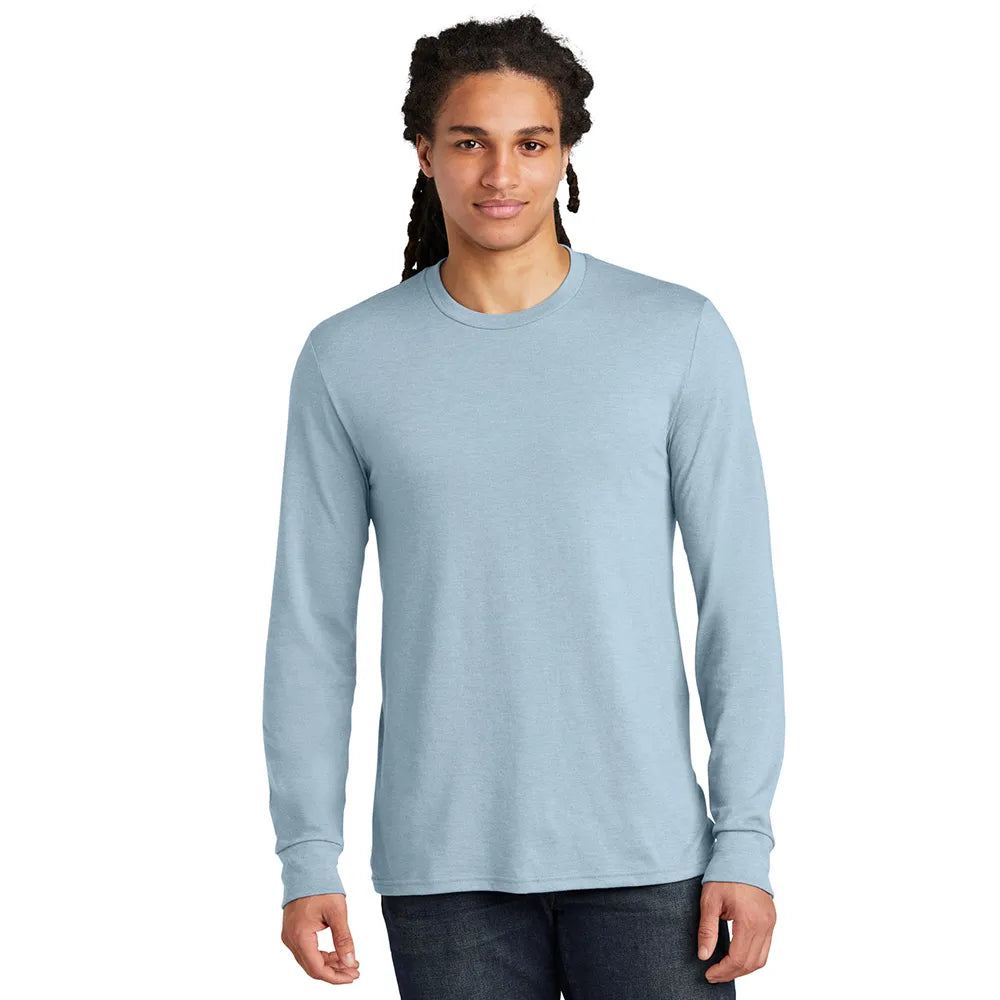 District Perfect Tri Long Sleeve Tee Decorated