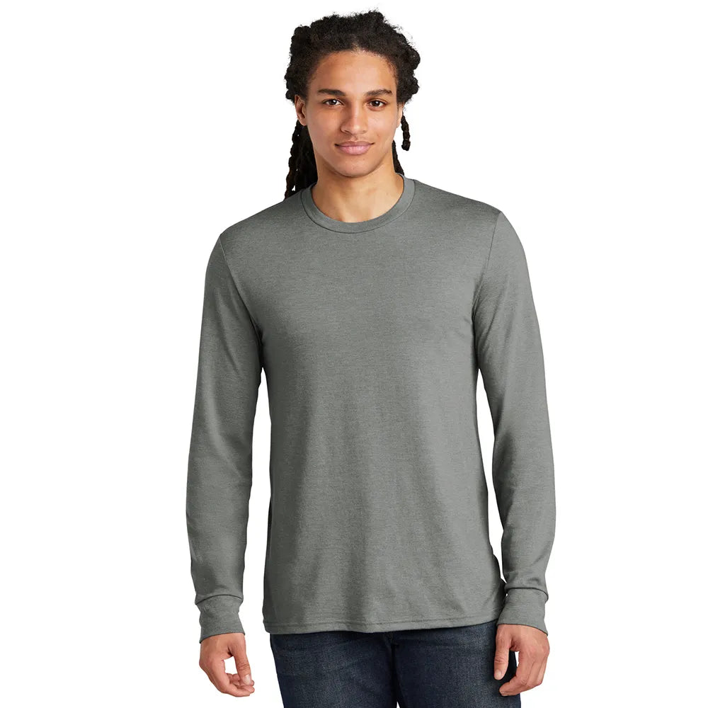 District Perfect Tri Long Sleeve Tee Decorated