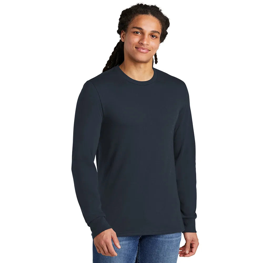 District Perfect Tri Long Sleeve Tee Decorated