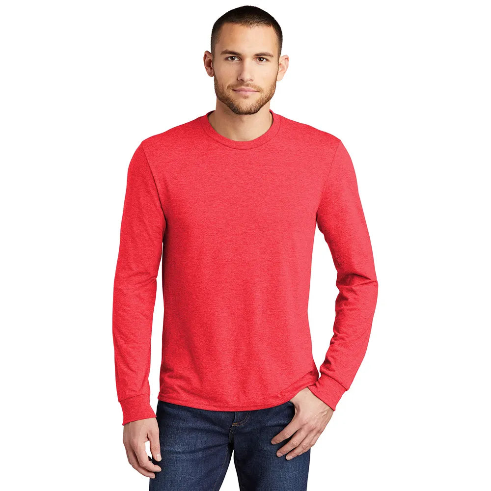 District Perfect Tri Long Sleeve Tee Decorated