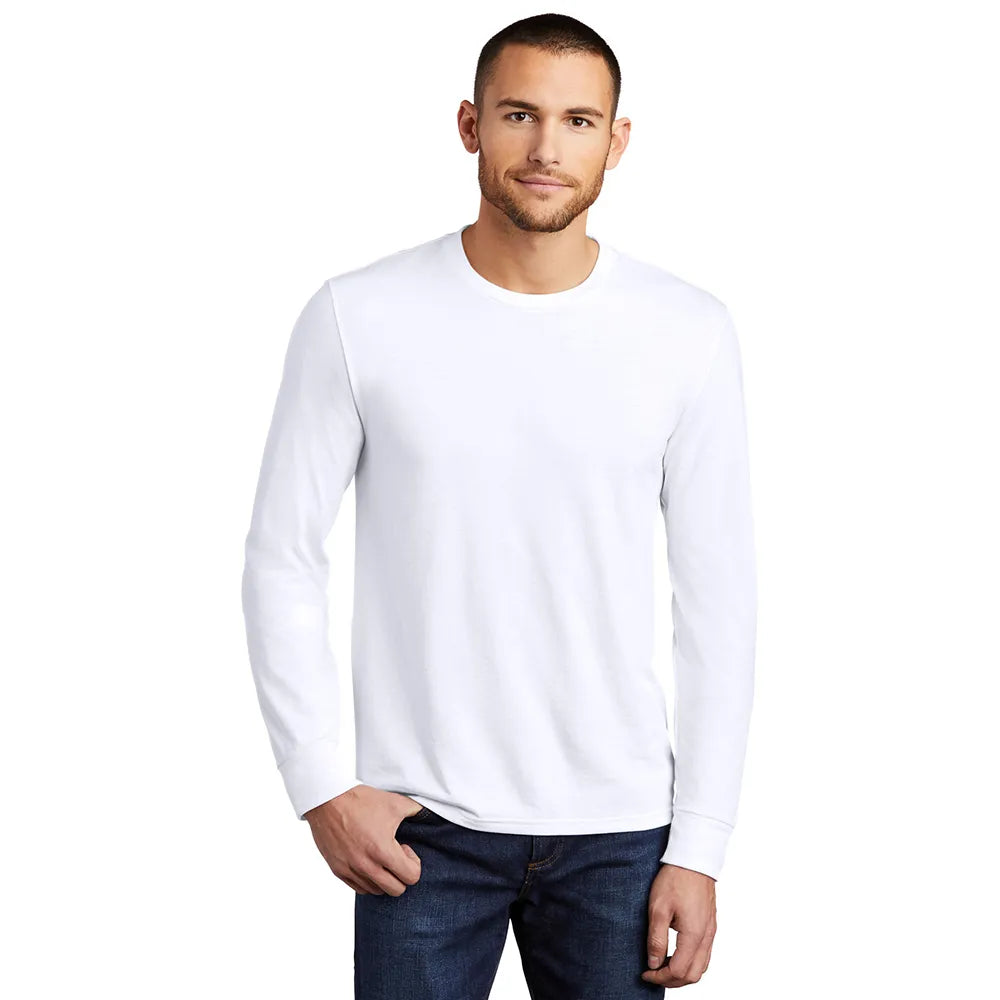 District Perfect Tri Long Sleeve Tee Decorated