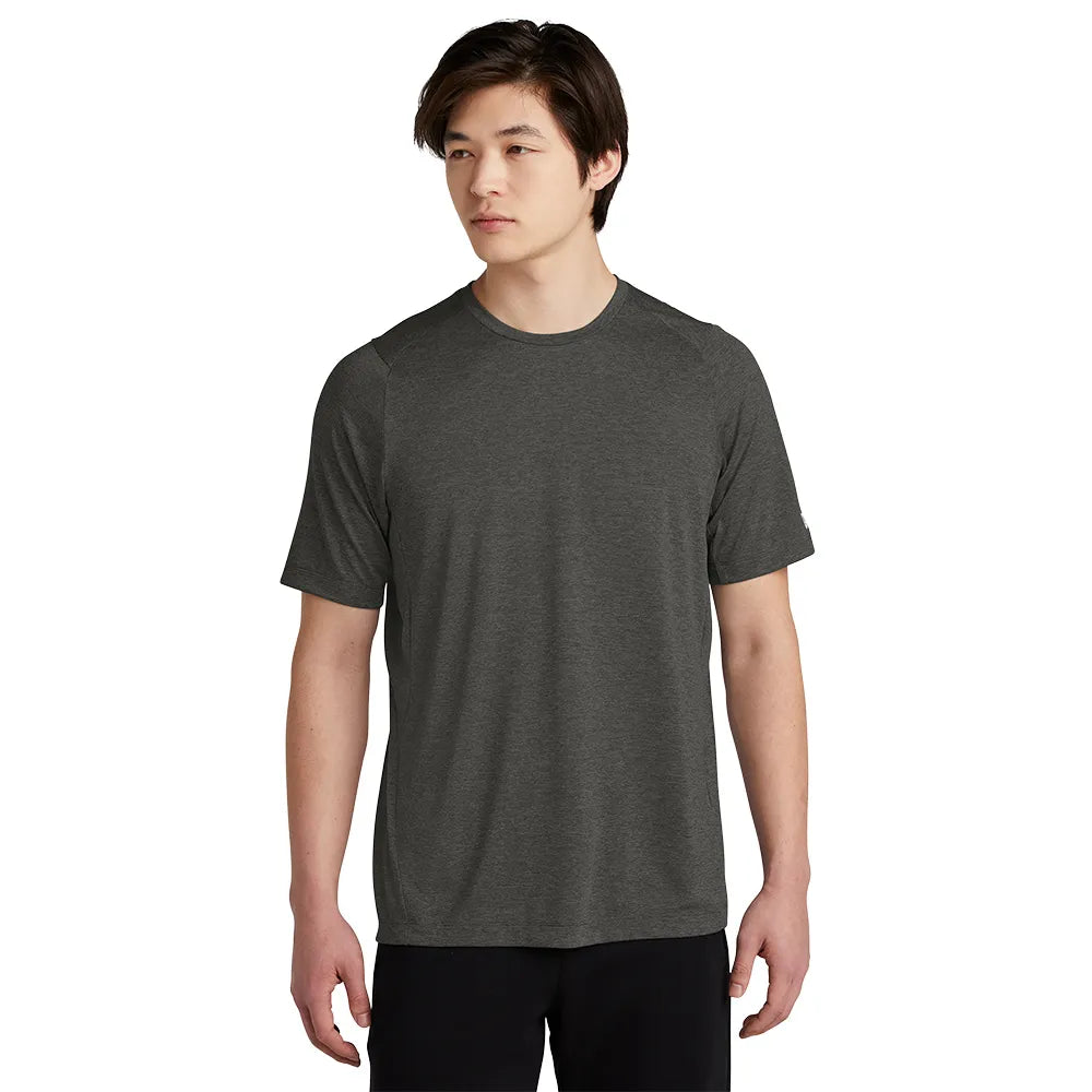 New Era Series Performance Crew Tee Decorated - Graphite Grey